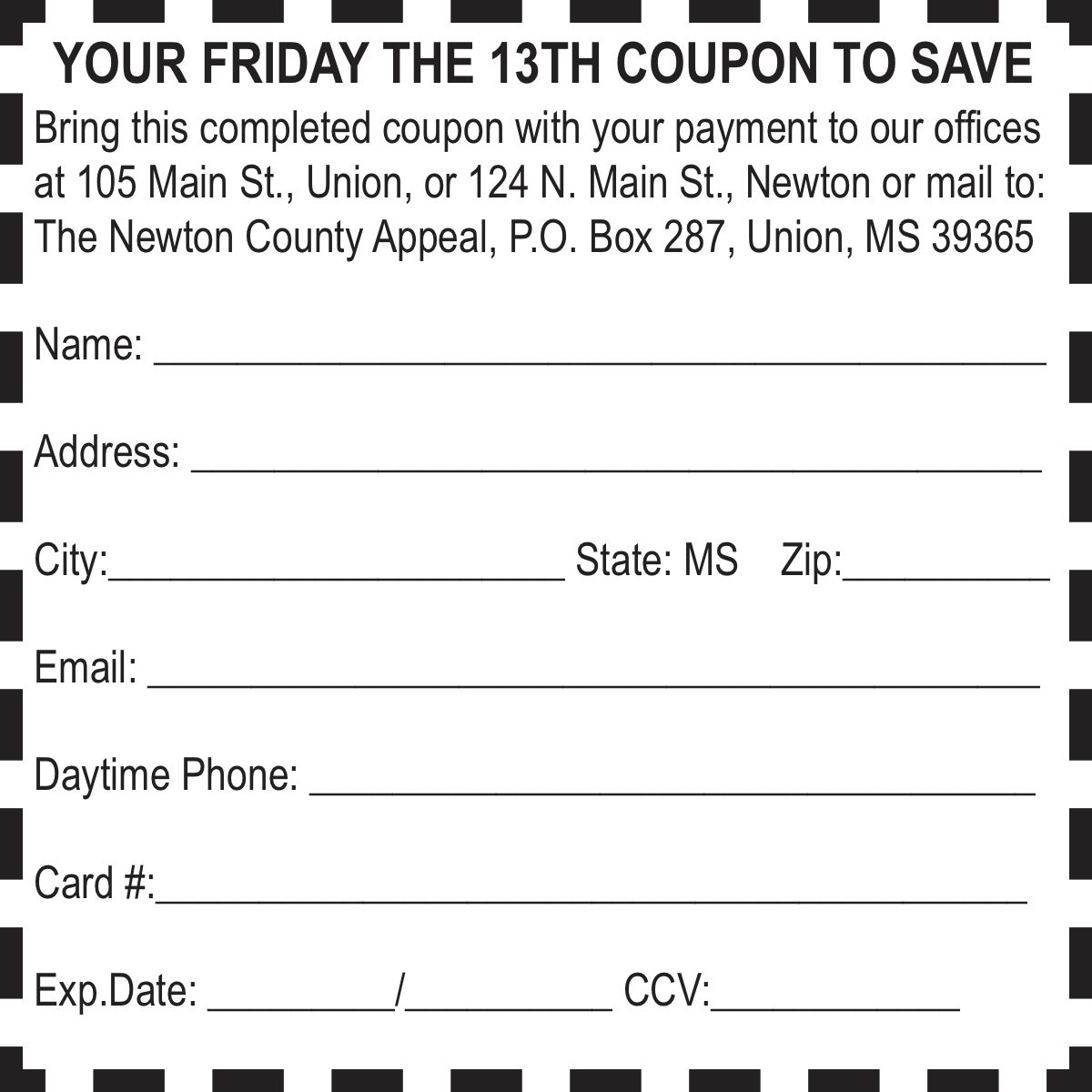 coupon