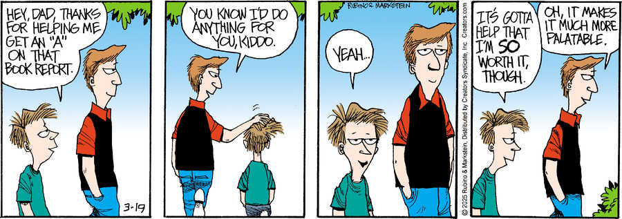 Daddy's Home for Mar 19, 2025