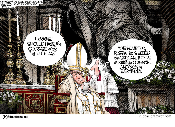 Michael Ramirez for Mar 15, 2024