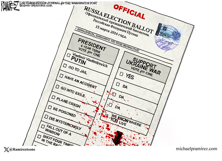 Michael Ramirez for Mar 23, 2024