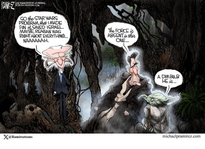 Michael Ramirez for Apr 21, 2024