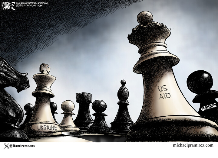 Michael Ramirez for Apr 22, 2024