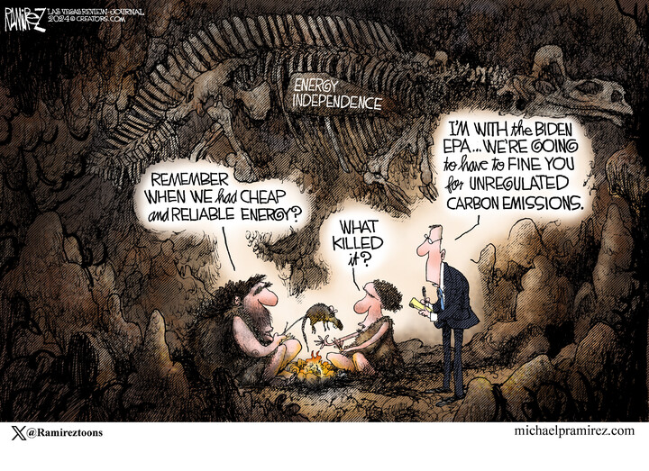 Michael Ramirez for Apr 28, 2024