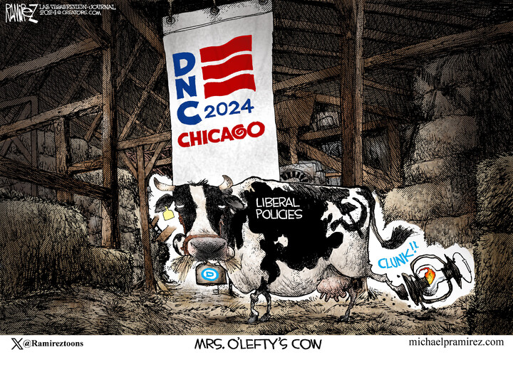 Michael Ramirez for Aug 21, 2024