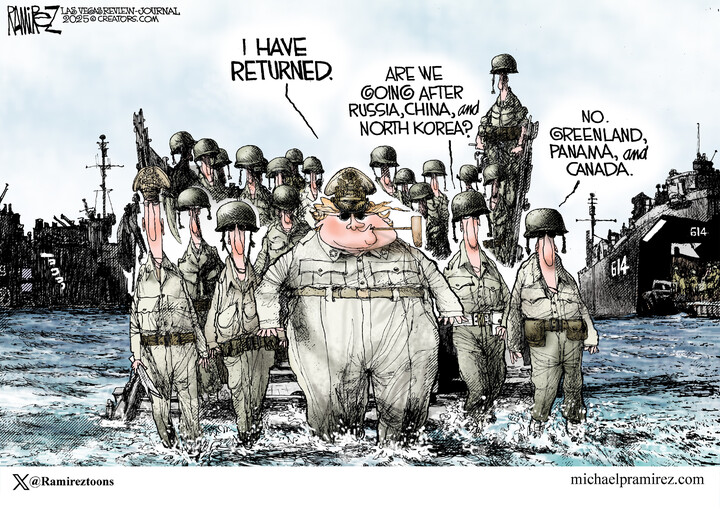 Michael Ramirez for Jan 16, 2025