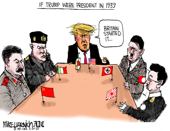 Mike Luckovich for Feb 20, 2025