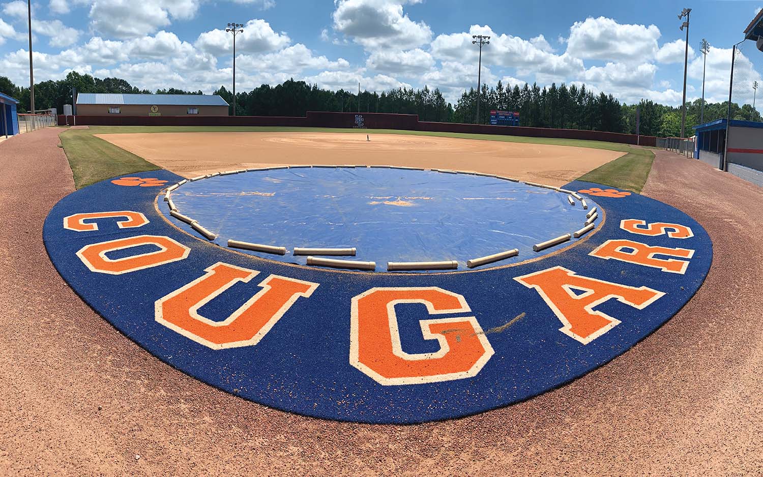 The softball field at Newton County’s Mack Fanning Baseball/Softball Complex likely would have hosted several rounds of playoffs for the Newton County fastpitch softball team. Unfortunately, the Lady Cougars didn’t get the opportunity to defend their Class 4A title. Robbie Robertson/The Appeal
