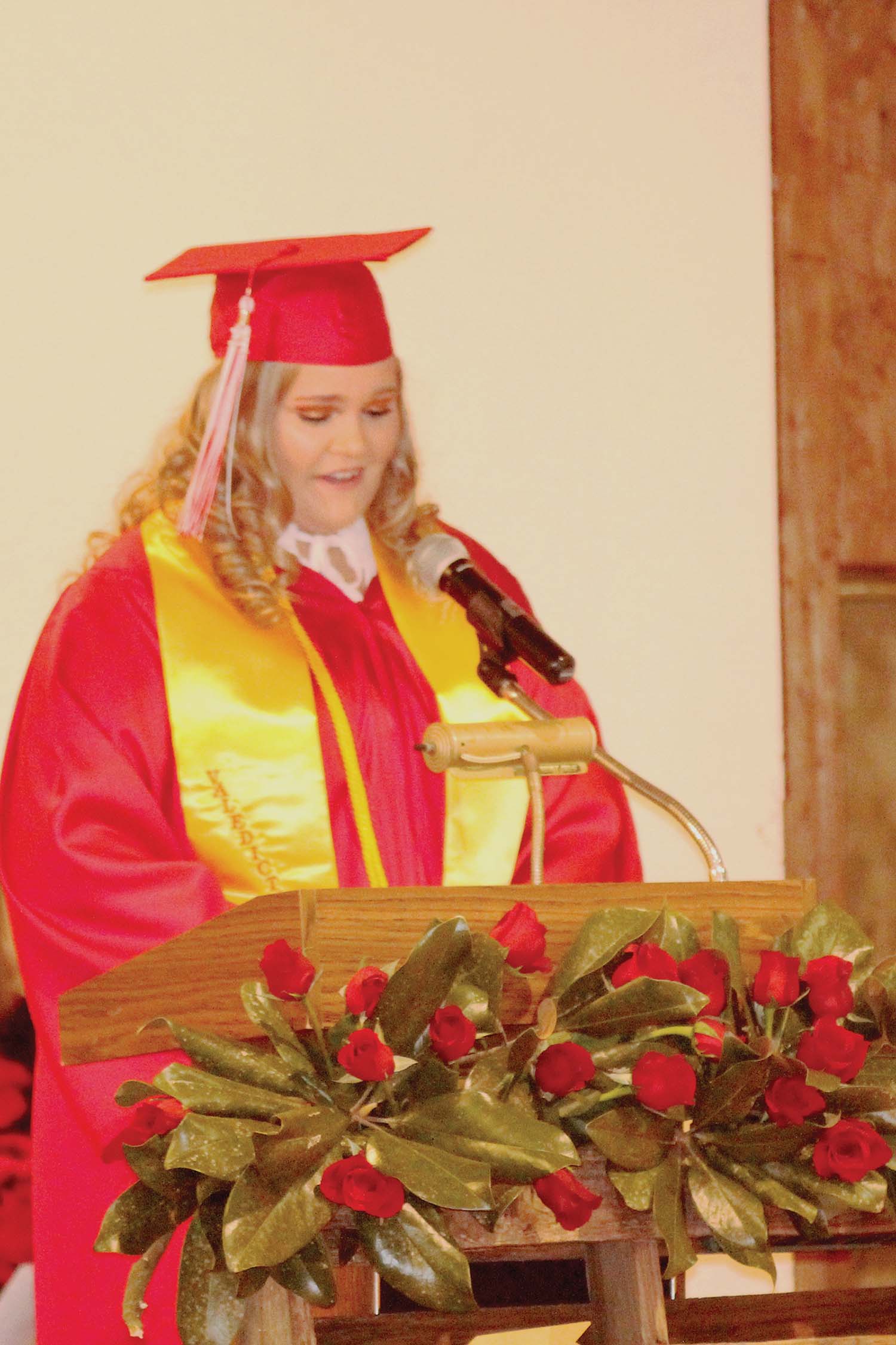 Valedictorian Ashlyn Mathis