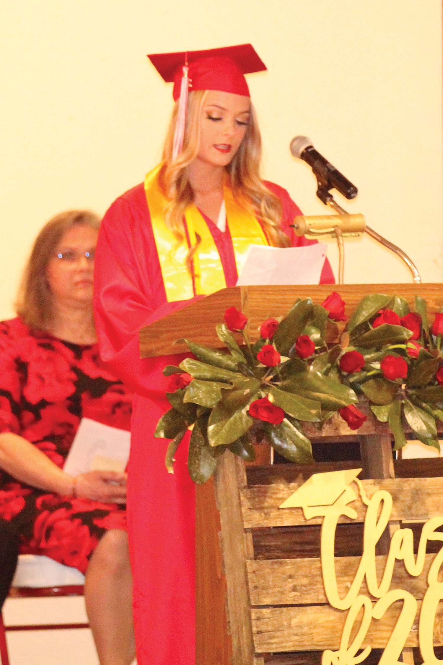 Salutatorian Bella Collins