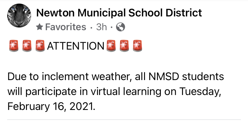 NMSD alert