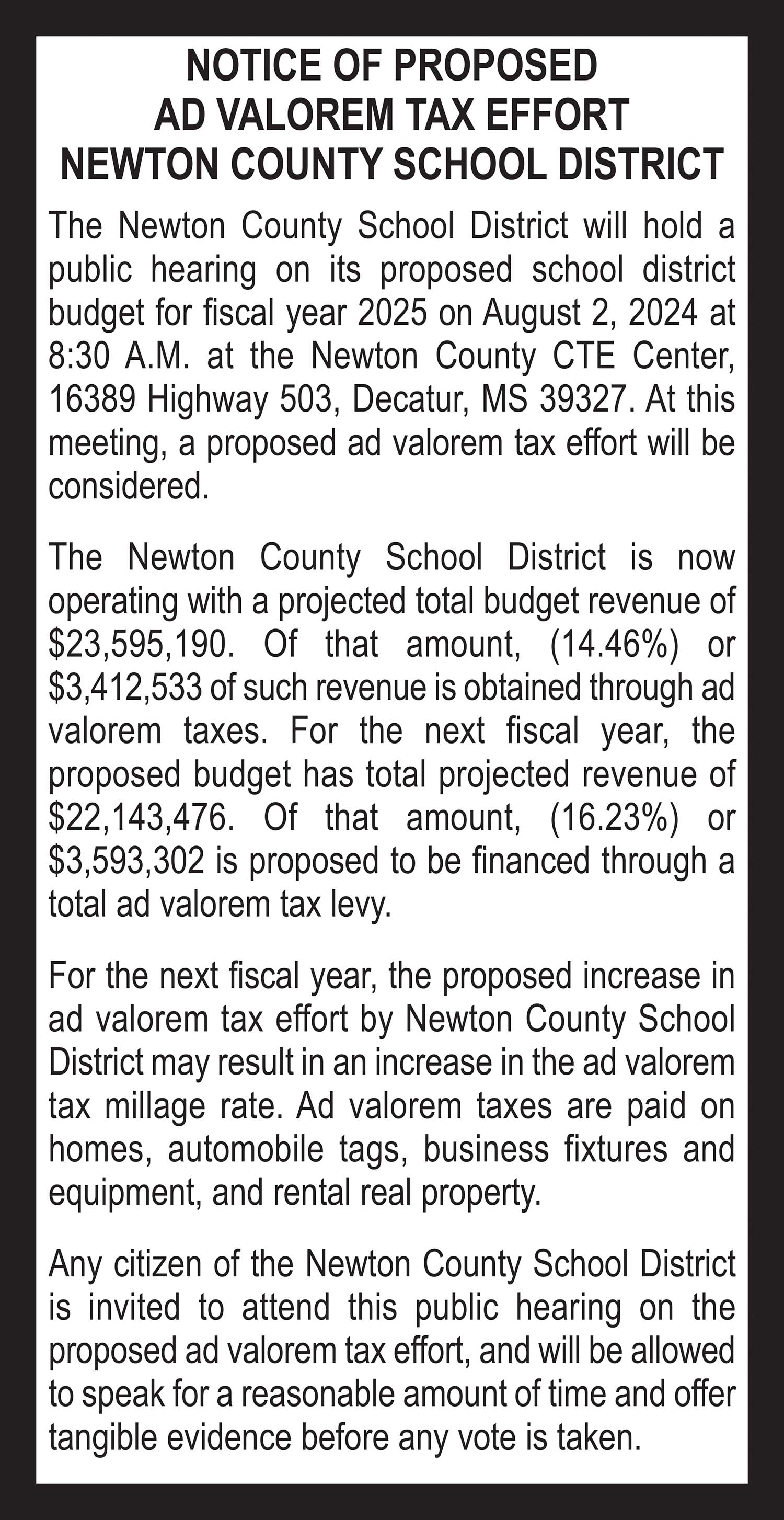 Newton County School District