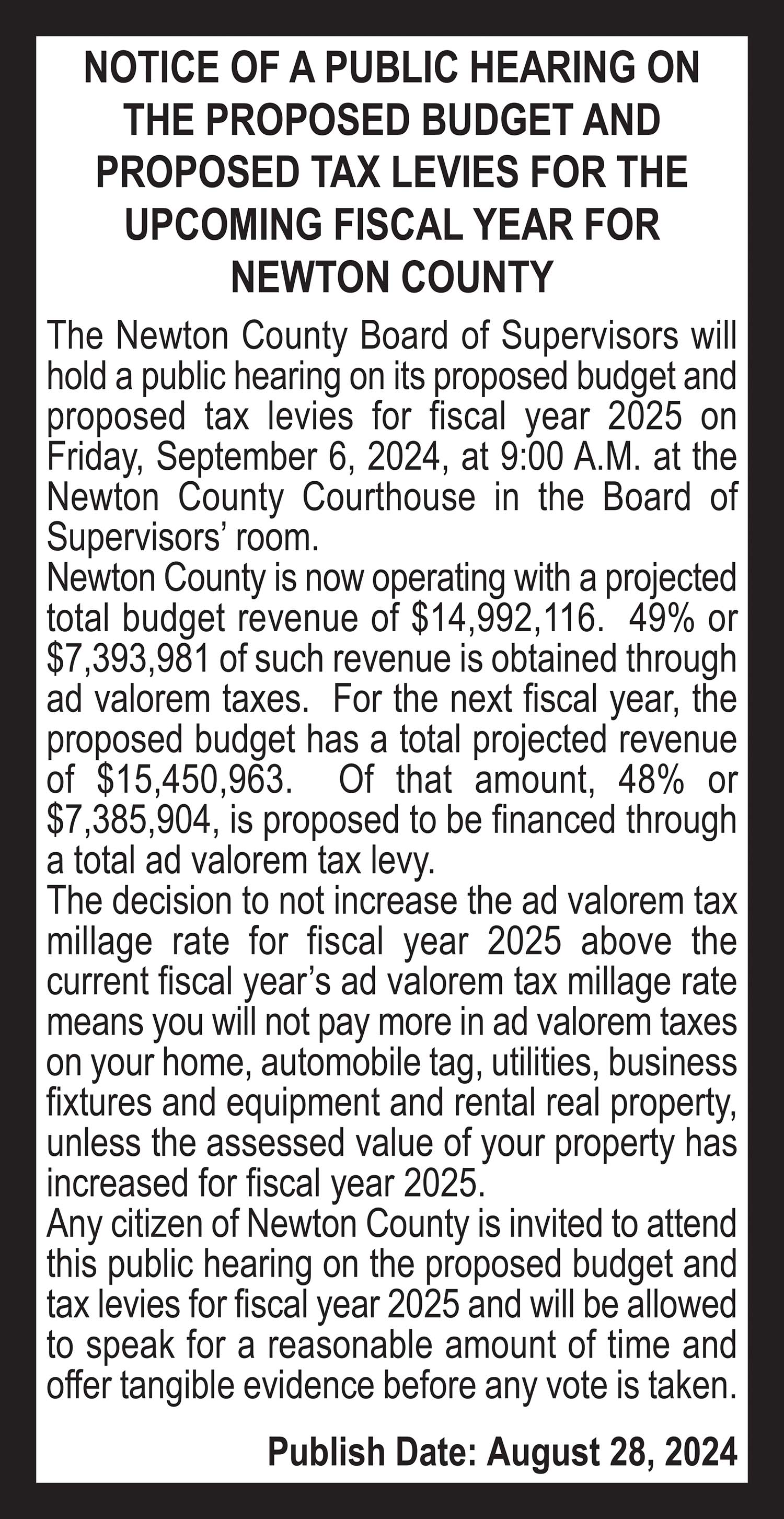 Newton County Board of Supervisors