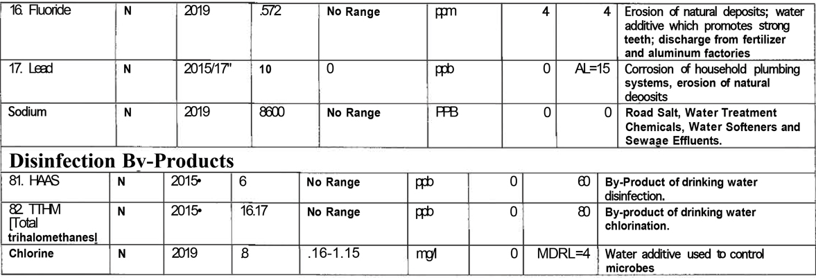 2019 Annual Drinking Water Quality Report City of Newton PWS#:0510009 July 2020
