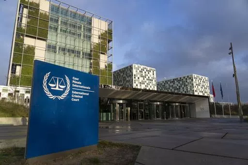 Exterior view of the International Criminal Court in The Hague, Netherlands, Tuesday, Dec. 6, 2022. Israeli officials sound increasingly concerned that the International Criminal Court could issue arrest warrants for the country's leaders more than six months into the Israel-Hamas war. (AP Photo/Peter Dejong, File)