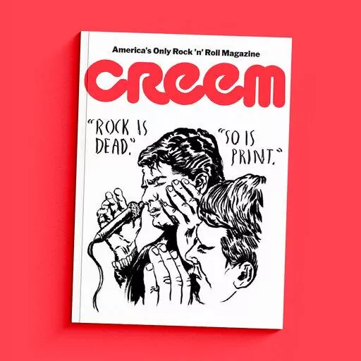 This image shows the September 2022 issue of Creem. The magazine, which billed itself as “America's only rock ‘n’ roll magazine” during two decades of existence that ended in 1989, is being revived this fall. (Creem via AP)
