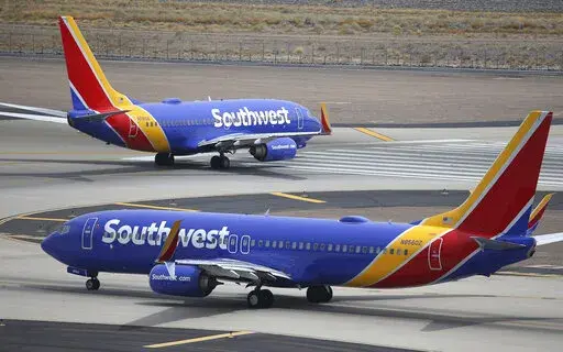 Southwest Airlines planes at Phoenix Sky Harbor International Airport in Phoenix, July 17, 2019. Federal officials say that Southwest Airlines and the union representing its pilots have resisted cooperating with investigations into accidents and other incidents and pushed to close the matters quickly. In one instance disclosed Wednesday, July 27, 2022, the Federal Aviation Administration cut short an investigation of a 2019 incident in Connecticut even though the agency determined that there was
