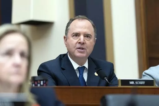 Rep. Adam Schiff, D-Calif., speaks during the House Judiciary Committee hearing, on Capitol Hill in Washington, Wednesday, June 21, 2023. Schiff's censure by the Republican-led House last month appears to have come with a heavy price in this case, one he's thrilled about. The California Democrat announced Wednesday, July 5, 2023, that his U.S. Senate campaign had raised $8.1 million between April and June, with donations averaging $34 from 144,000 donors. (AP Photo/Jose Luis Magana,File)