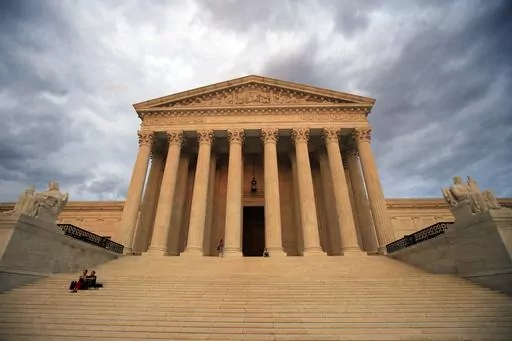 The U.S. Supreme Court is seen at near sunset in Washington, on Oct. 18, 2018. The Supreme Court is hearing arguments in a challenge to the Securities and Exchange Commission's ability to fight fraud, part of a broader attack on regulatory agencies led by conservative and business interests. (AP Photo/Manuel Balce Ceneta, File)