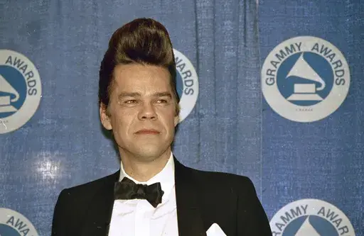 Buster Poindexter is seen at the Grammy Awards in New York's Radio City Music Hall, March 2, 1988. (AP Photo, File)